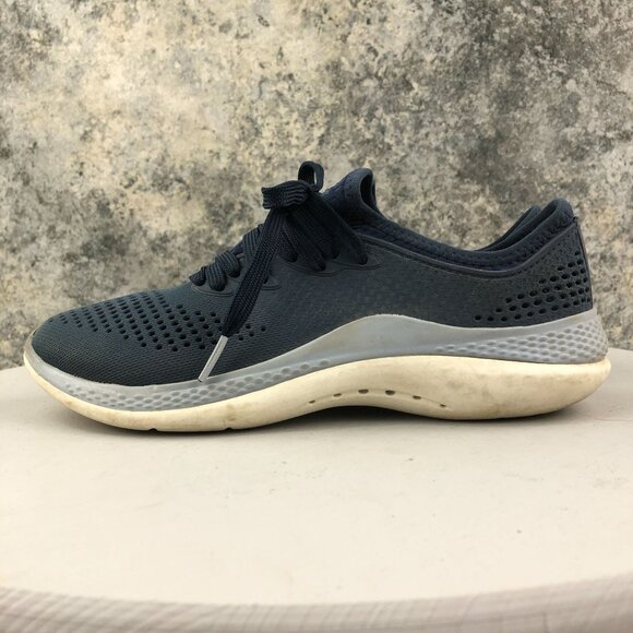 Crocs Men's Size 6 Literide 360 Pacer Blue Lace-Up Lightweight Sneakers 206715 - Picture 7 of 13